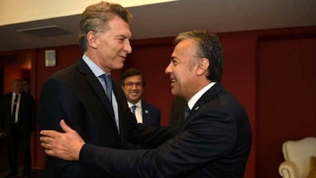Macri y Cornejo