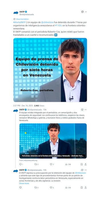 La denuncia del Sindicato Nacional