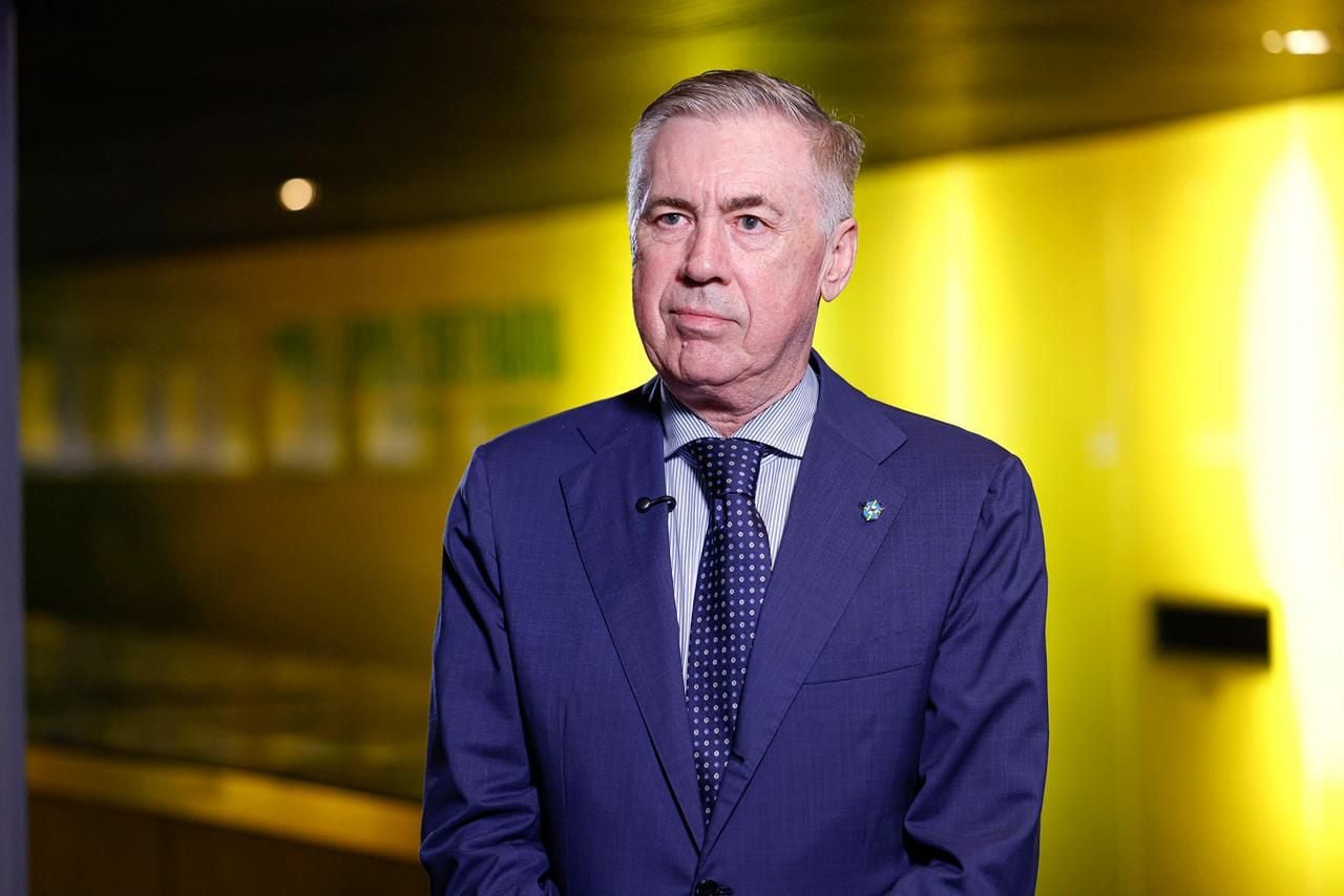 Carlo Ancelotti extendió su contrato con la selección de Brasil hasta el Mundial de 2030 (Rafael Ribeiro/CBF)