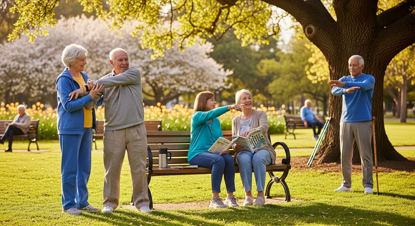 Participar en actividades grupales o comunitarias favorece la sensación de pertenencia y el bienestar funcional en personas de más de 65 años (Imagen Ilustrativa Infobae)
