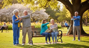Participar en actividades grupales o