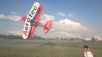 Malatini, en una de sus