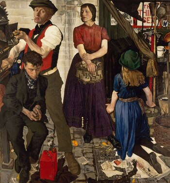 “La cocina ambulante” (1914, Museo