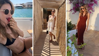 María Vázquez compartió las postales de sus soñadas vacaciones en Ibiza: “Amor a primera vista”