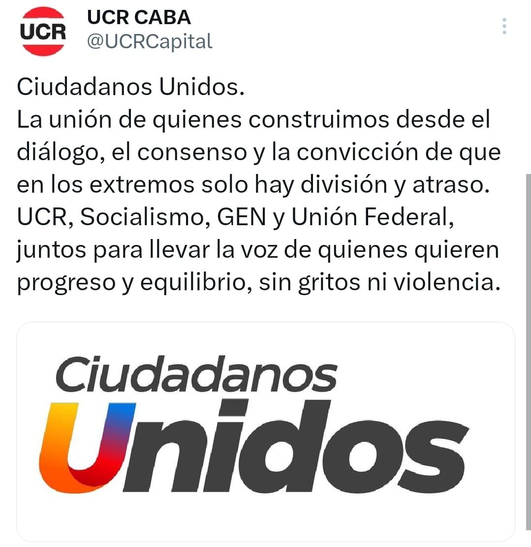 La presentación de Ciudadanos Unidos
