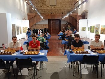 Varios participantes en el Campeonato