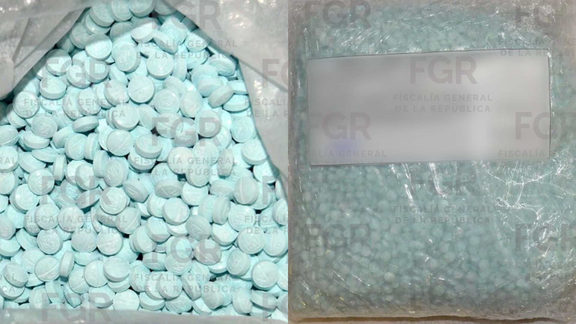 En dos operaciones documentadas, “El Gato” vendió más de 14 mil pastillas de fentanilo, además de armas y municiones. Crédito: FGR