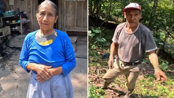 Odelia y Rosalino llevan viviendo