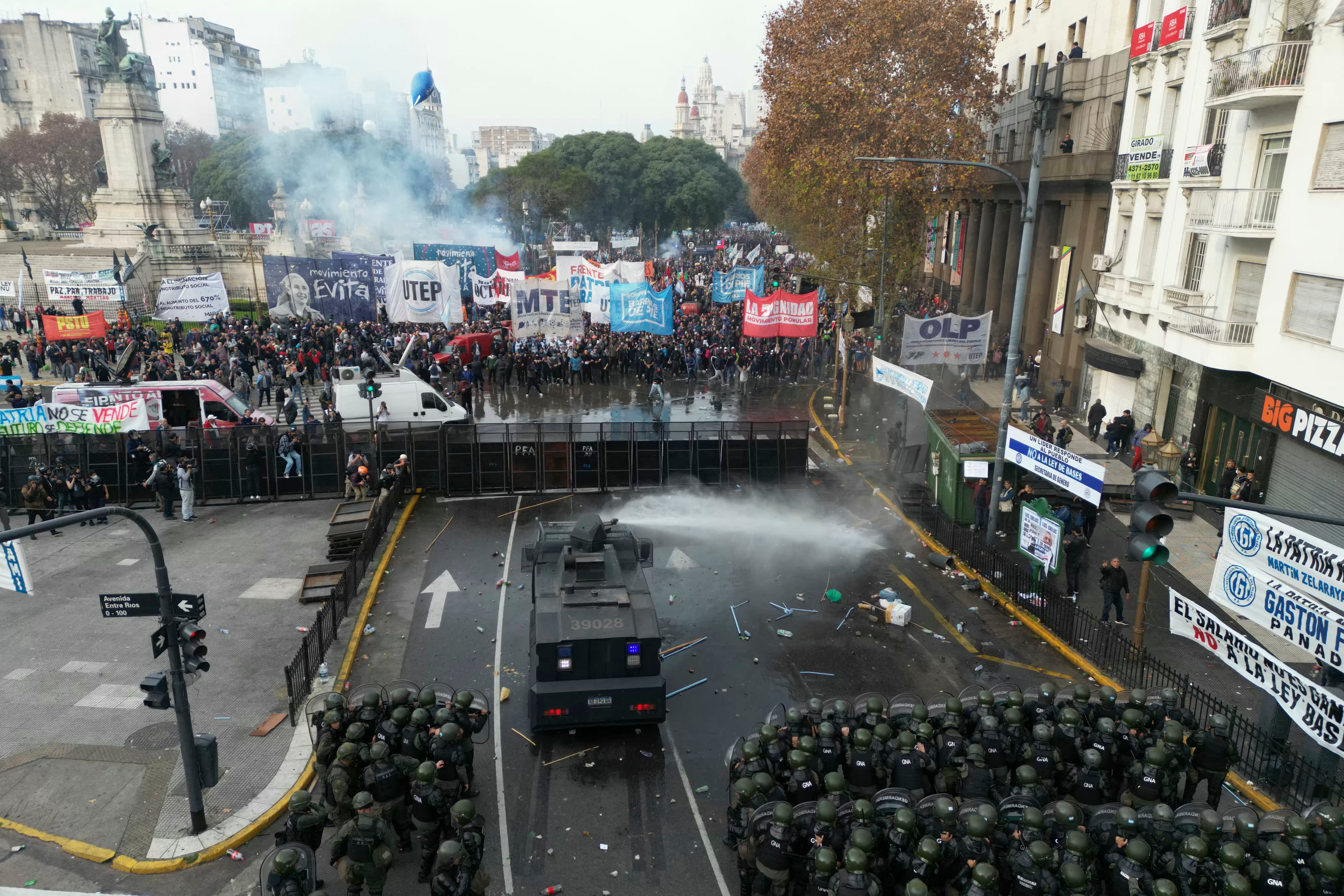 Las marchas contra la