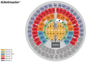 Mapa Palacio de los Deportes.