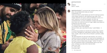 Dedicatoria de Gabriely Mirada por