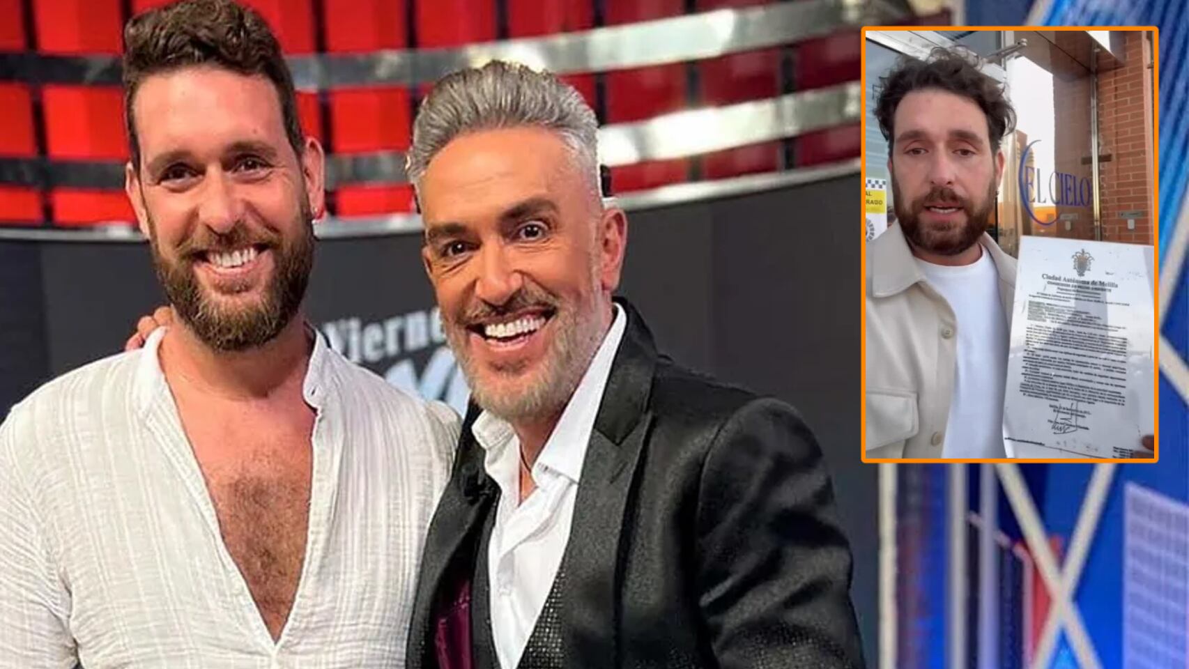 Fran Antón, marido de Kiko Hernández, se encadena a su bar en Melilla y se declara en huelga de hambre: “No puedo aguantar más” - Infobae