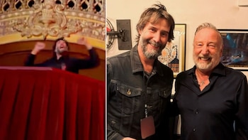 Keanu Reeves, gran admirador de Joy Division, sorprende en concierto de Peter Hook & The Light