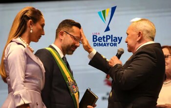 El Bukele colombiano es seguidor de un equipo que juega la Liga Betplay Dimayor - crédito @soyjaimeandres/X