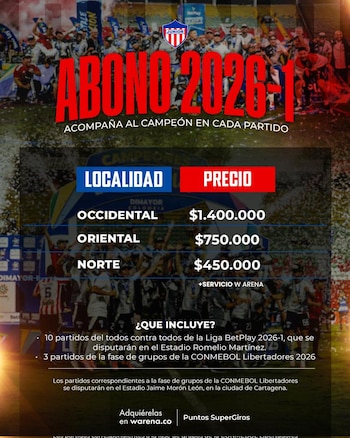 Junior de Barranquilla presentó los