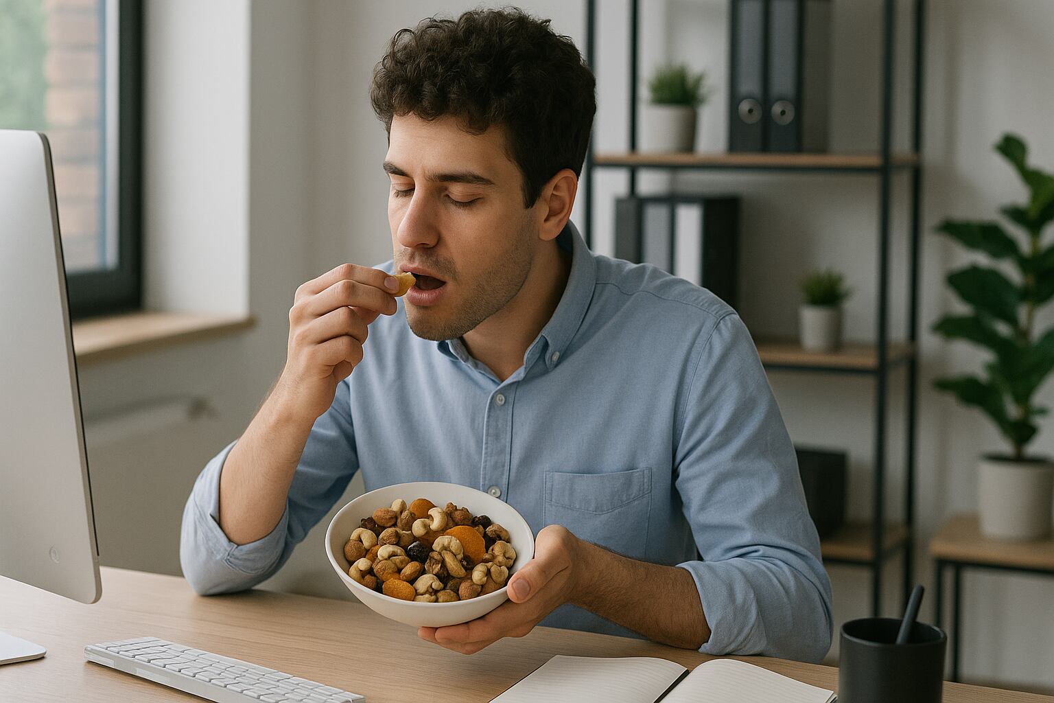 Incluir frutos secos en la dieta diaria contribuye al control del apetito y favorece el manejo del peso corporal (Imagen Ilustrativa Infobae)