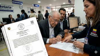 El testamento es clave para modificar la distribución legal de la herencia en Colombia y evitar conflictos familiares tras el fallecimiento - crédito Visuales IA