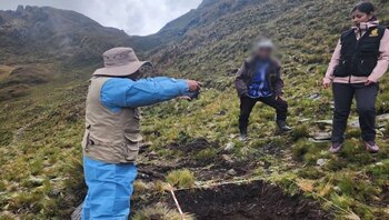 Fiscalía recupera restos de cuatro