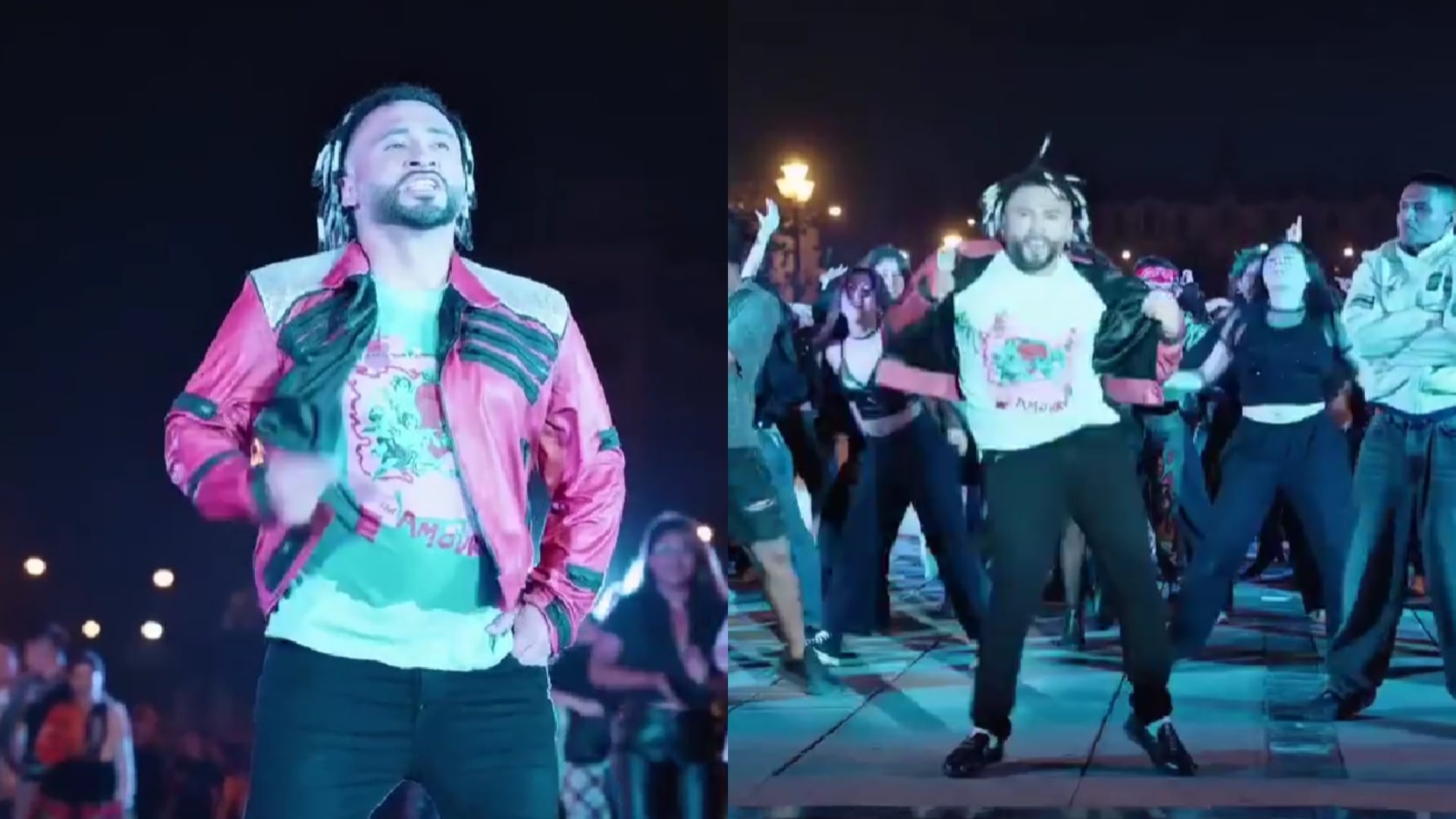 Un grupo de bailarines y fanáticos de Michael Jackson transformó espacios públicos de la capital en escenarios de homenaje, mientras Zumba animó a los transeúntes con el clásico ‘Thriller’.