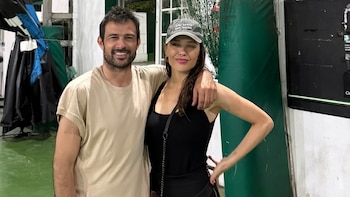 Ivana Figueiras acompañó a Darío