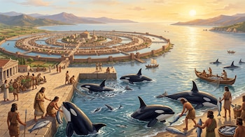 El “pacto de la orilla” milenario entre humanos y orcas en el estrecho de Gibraltar que permitió desarrollar la civilización más avanzada de su tiempo