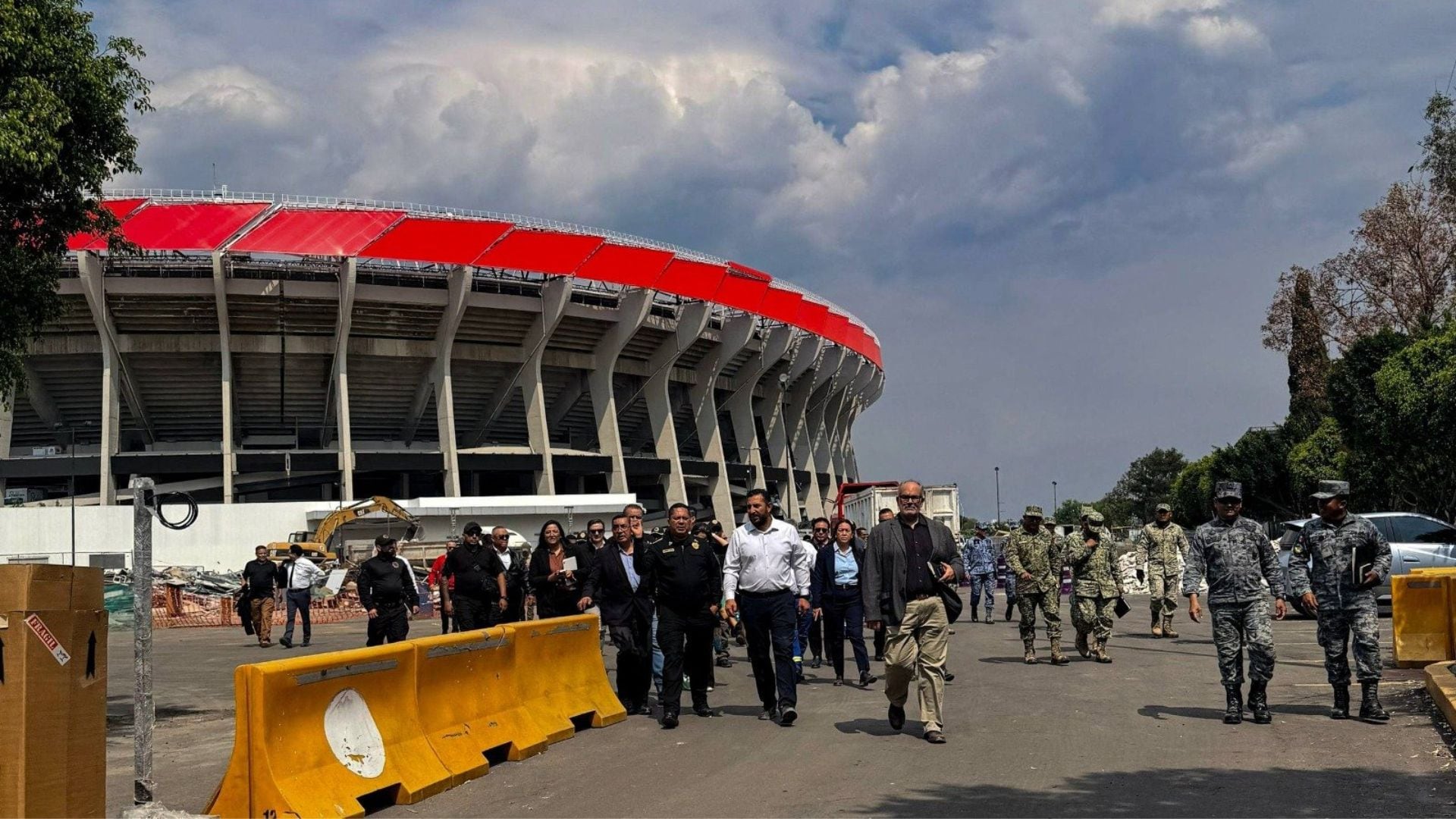 En cuestión de días abrirán el Estadio Banorte para el juego México vs Portugal (X/ @guerrerochipres)