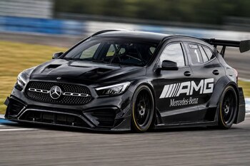 Un boceto del Mercedes GLA, el modelo elegido para Mercedes ante un eventual ingreso (Crédito: Gentileza Automundo)