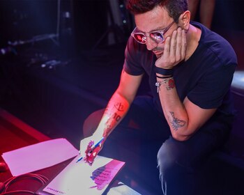 En una casa-estudio del barrio