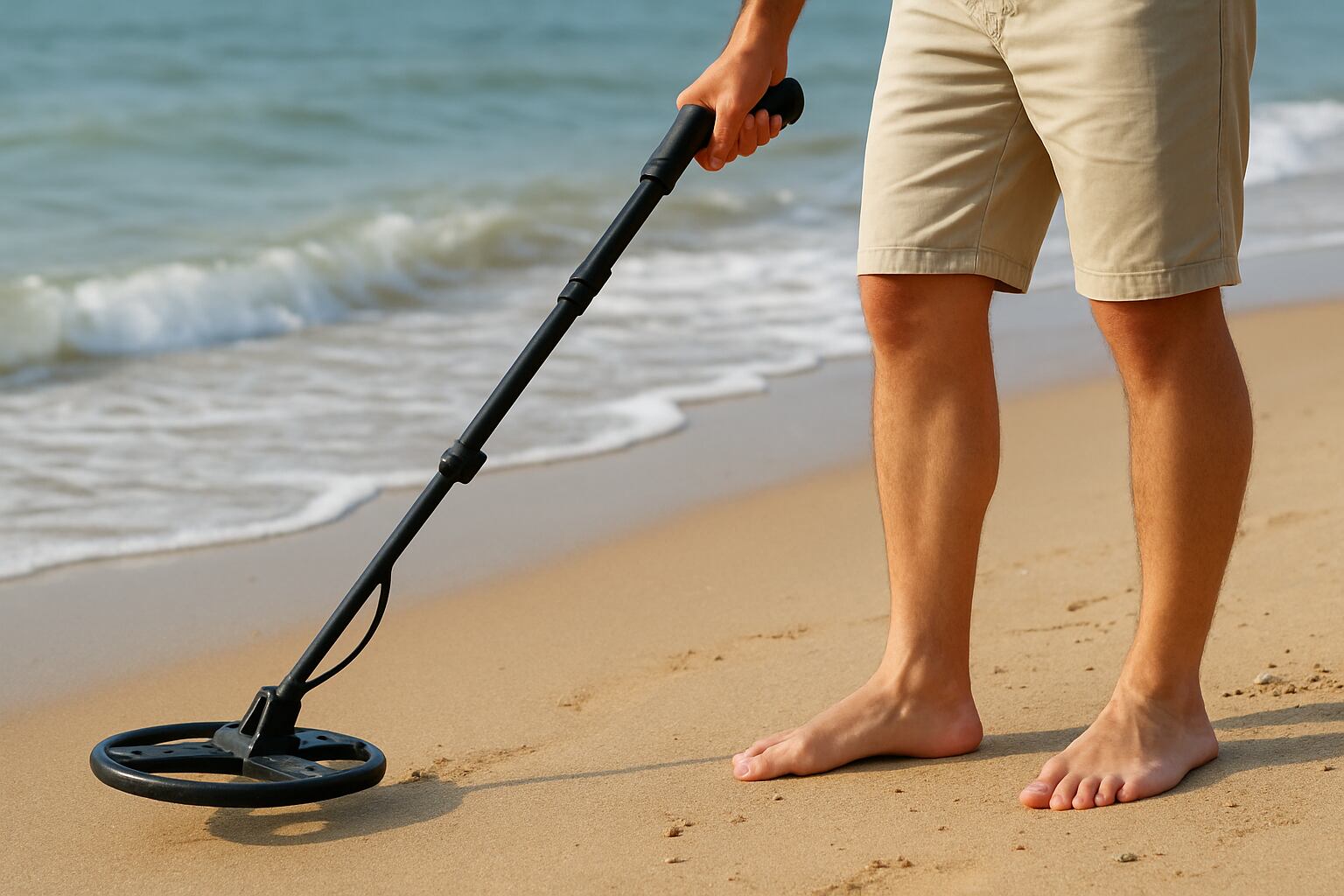 Los detectores de metales combinan física, tecnología y curiosidad para descubrir objetos ocultos bajo tierra y en la playa (Imagen Ilustrativa Infobae)