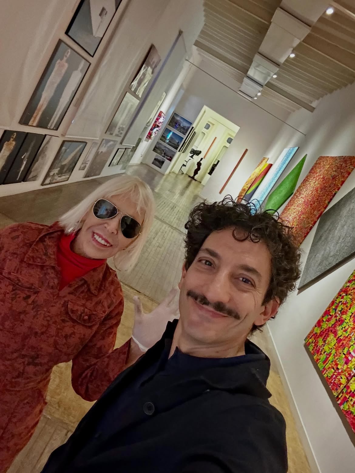 Marta Minujín sorprendió a su sobrino Juan Minujín (Instagram)
