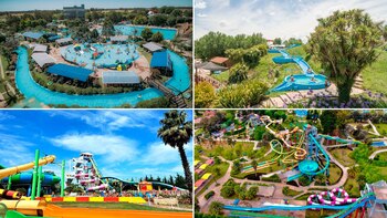 Toboganes gigantes, surf a toda