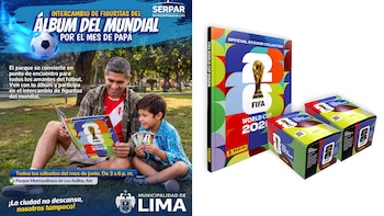 ¿Te faltan figuritas del Mundial 2026? MML anuncia encuentros de intercambio durante junio. (Foto composición: Infobae Perú/MML)