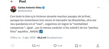 Post de Carlo Antonio Vélez