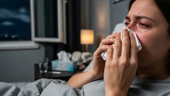 Por qué la nariz se tapa al dormir y cómo combatir la congestión nocturna