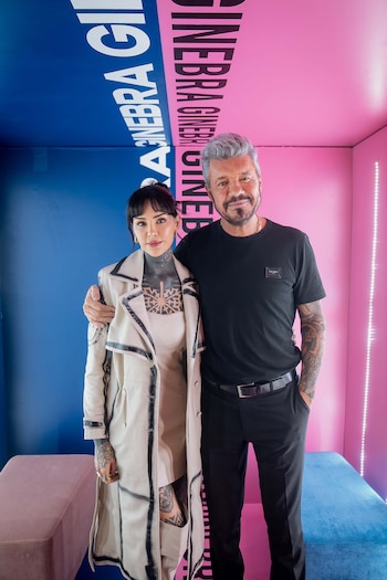 Marcelo Tinelli y su hija