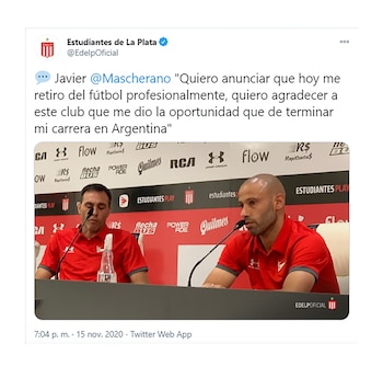 El tuit de Estudiantes con