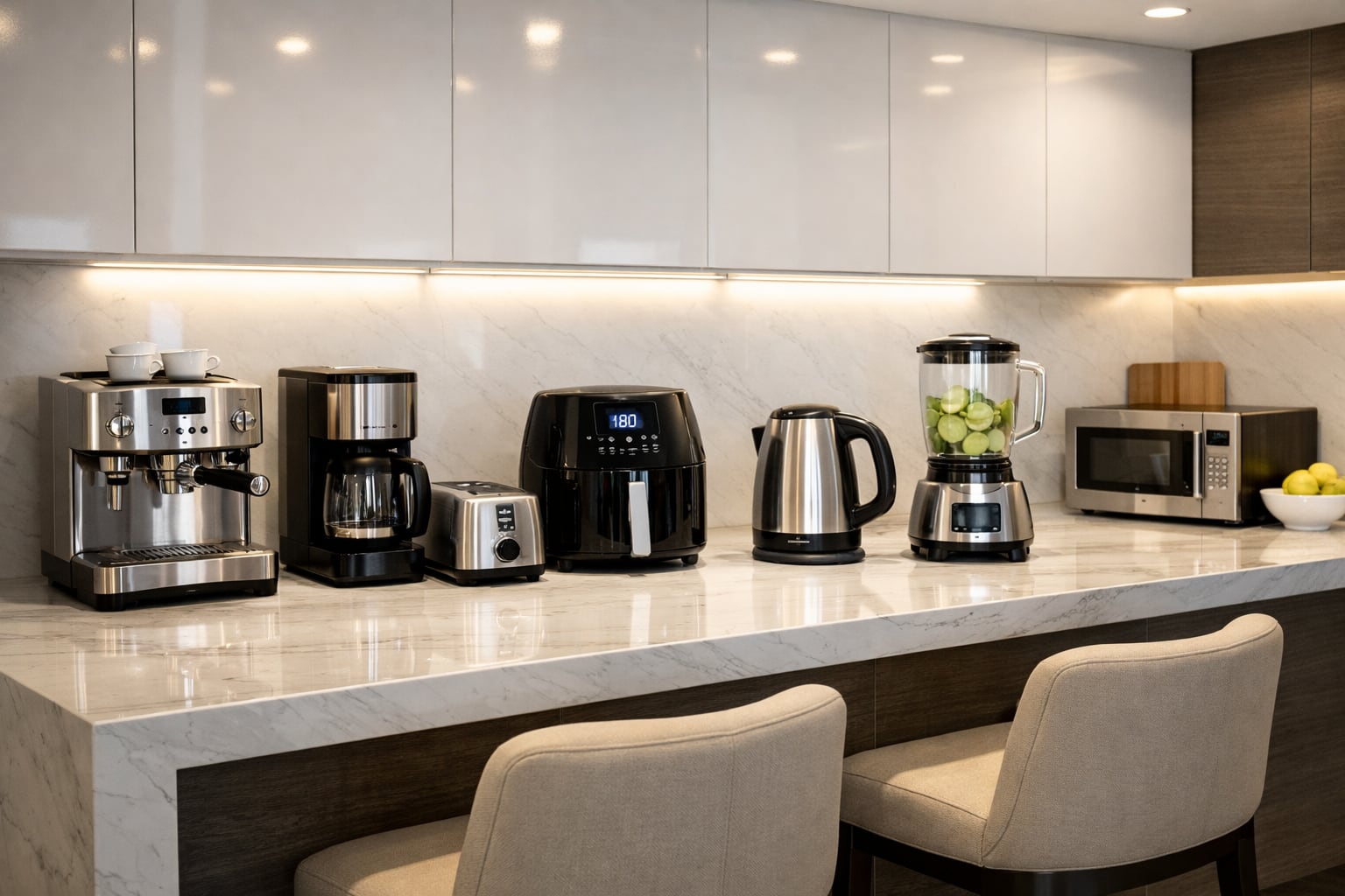 Las cafeteras y tostadoras necesitan una alimentación eléctrica estable durante su funcionamiento