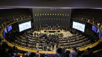 El Congreso brasileño (AFP)
