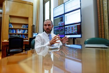 El ministro Martín Guzmán irá