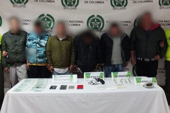 Desmantelan banda criminal que cometió masacre en Soacha