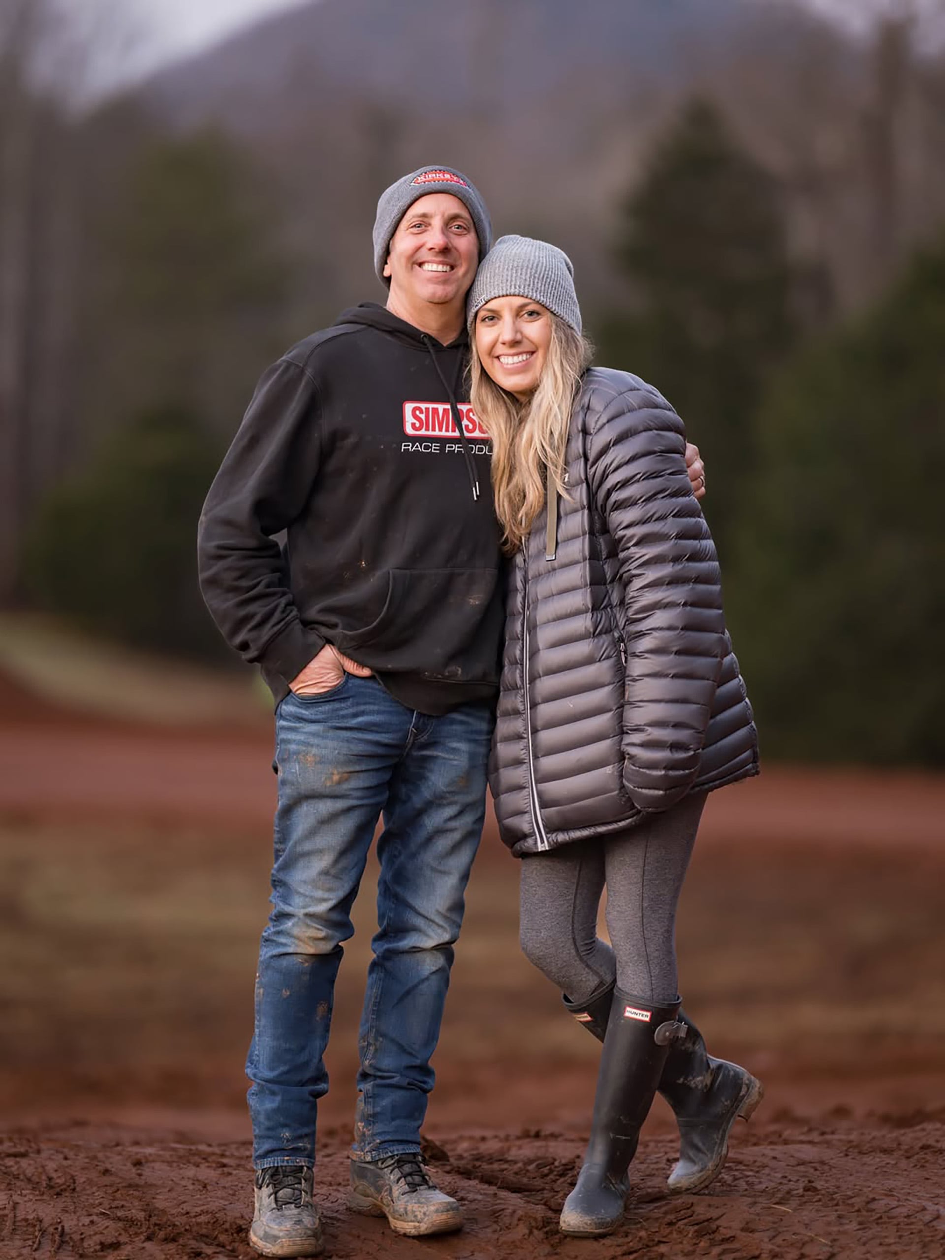 Greg Biffle y su esposa, Cristina Biffle