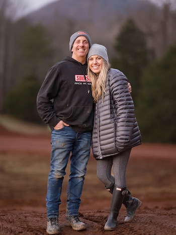 Greg Biffle y su esposa,