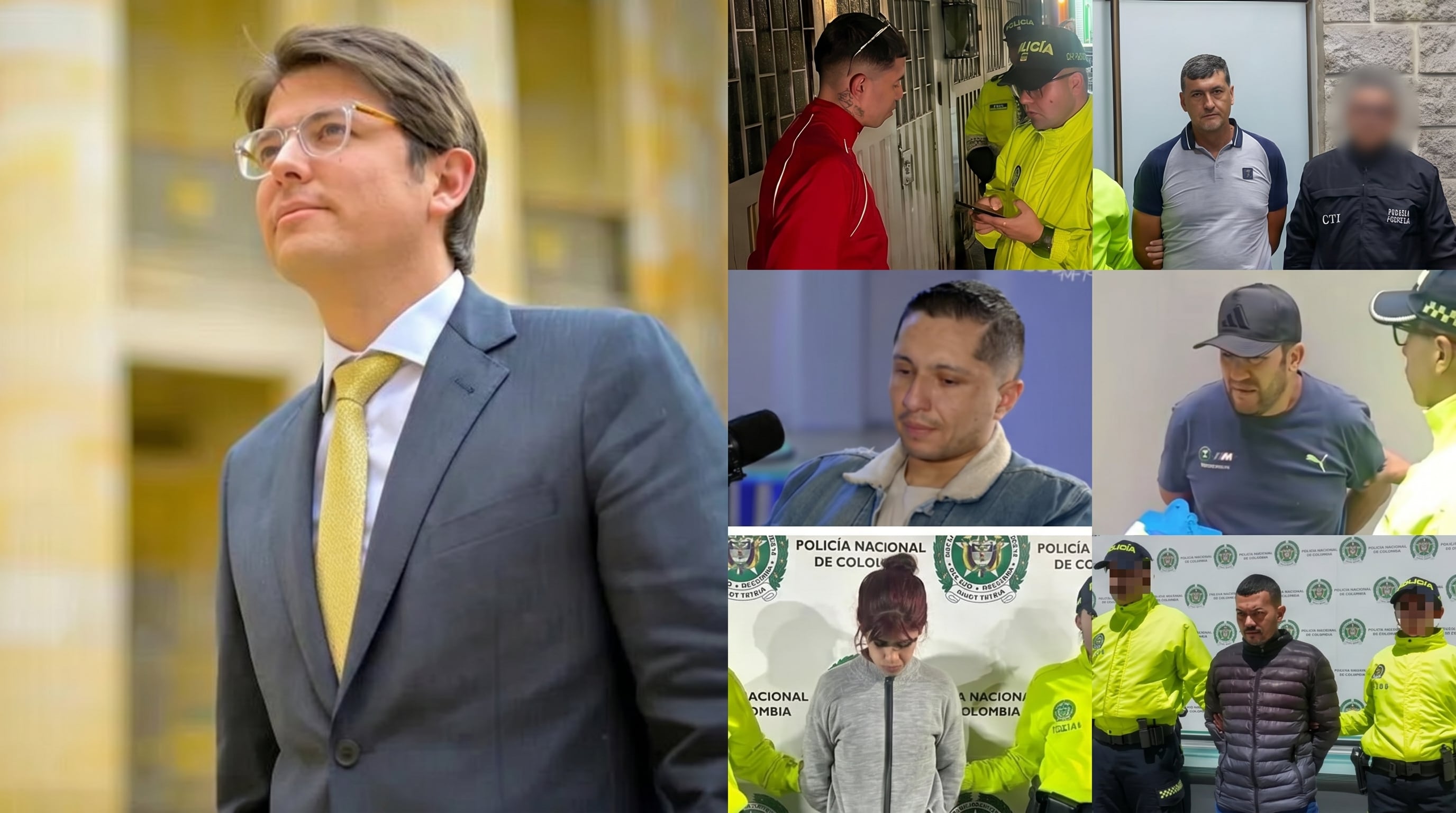 Las autoridades han afirmado que la orden de terminar con la vida del senador fue dada por la Segunda Marquetalia - crédito Visuales IA