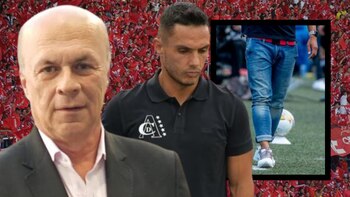 El periodista deportivo habló sobre el presente de América de Cali, que está en saldo rojo en materia deportiva y proyección a futuro - crédito Felipe Cubillos / Montaje Infobae
