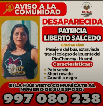 Patricia Liberto continúa desaparecida y