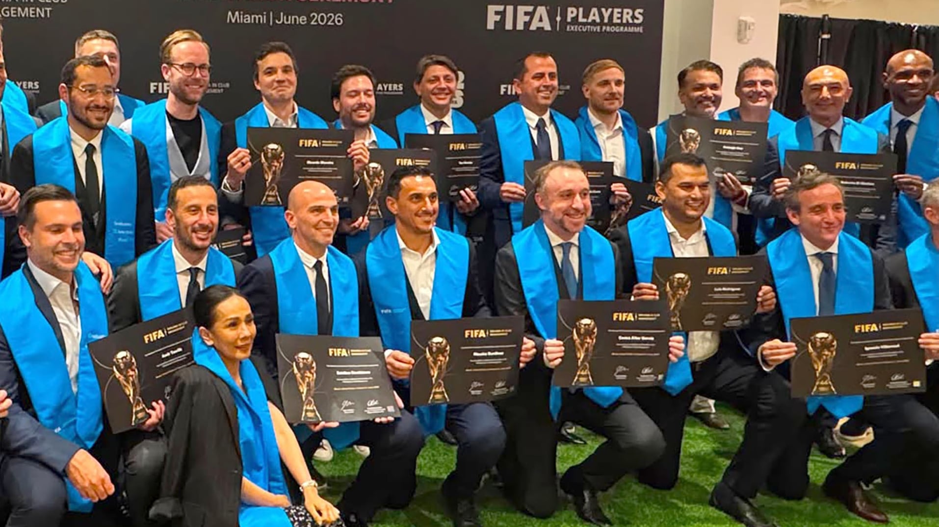 Ignacio Villarroel obtuvo la certificación de FIFA en gestión de clubes