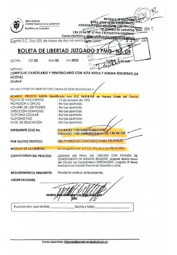 Marín fue capturado el 3