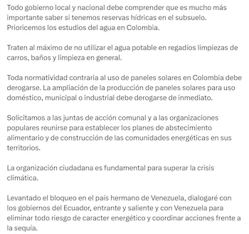 El presidente Gustavo Petro dictó