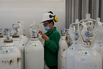 Oxígeno (Colprensa - Mariano Vimos)
Colprensa