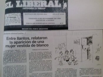 "Entre llantos, relataron la aparición
